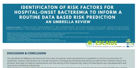 1a - Identification of risk factors for hospital-onset bacteremia to inform a routine data based risk prediction– an umbrella review