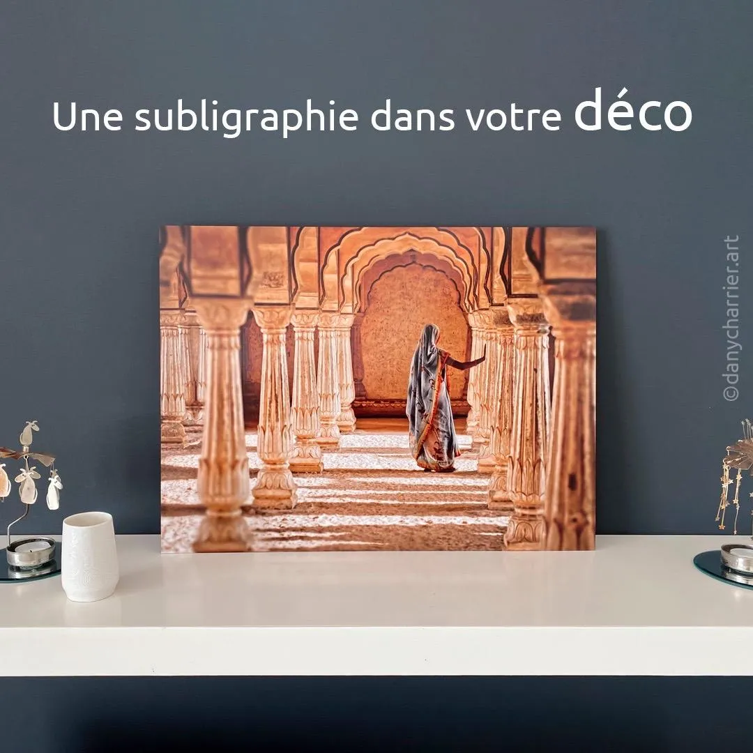 Tirage d'art en Subligraphie
