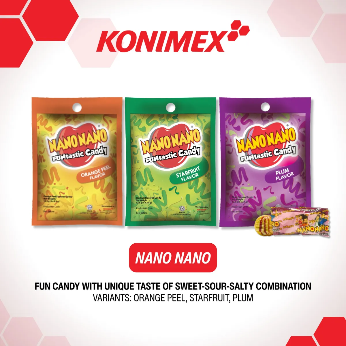 NANO NANO (Sweet-Sour-Salty Candy)