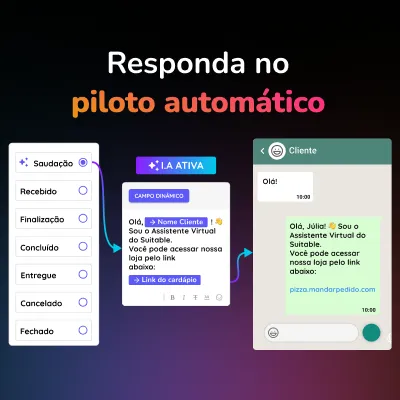 Robô de WhatsApp com inteligência artificial
