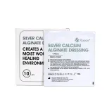 Calcium alginate dressing (with/without sliver)