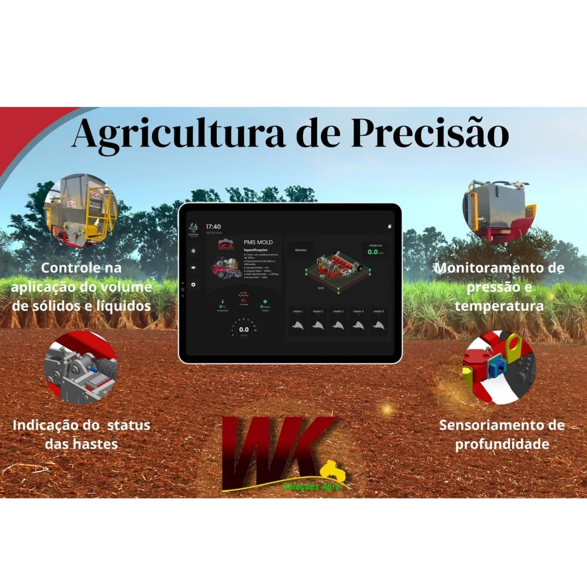 Sistema de Monitoramento Inteligente de Implementos Agrícolas