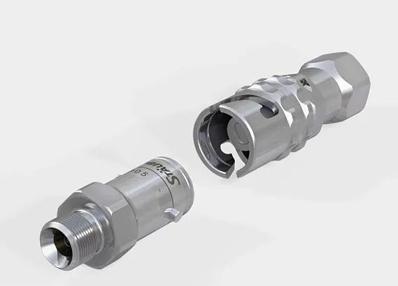 CLEAN-BREAK QUICK COUPLINGS WITH BAYONET LOCKING - HCB