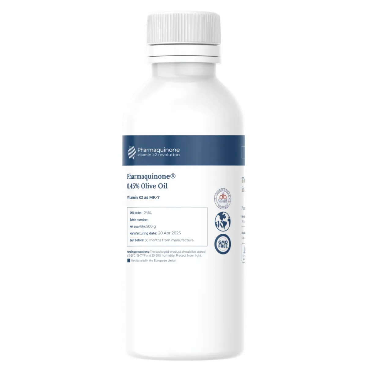 Pharmaquinone® 0.45% Olive Oil Vitamin K2 as MK-7