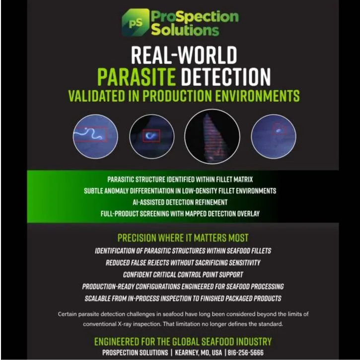 GROUNDBREAKING PARASITE DETECTION