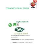 CLIP BIO 22MM