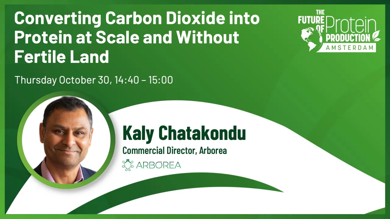 Converting Carbon Dioxide Into Protein at Scale and Without Fertile Land