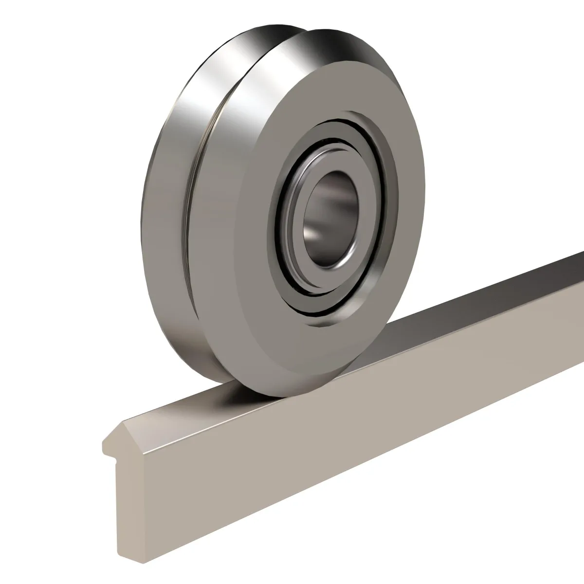 DualVee Guide Wheels & Track