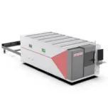 Série H | Máquina de corte a laser com mesa de troca Fechada para Chapas Metálicas