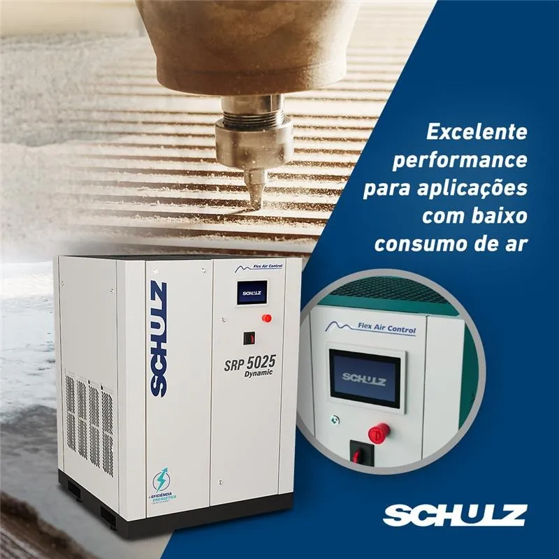 Compressores de Parafuso SRP 5000 Flex Dynamic