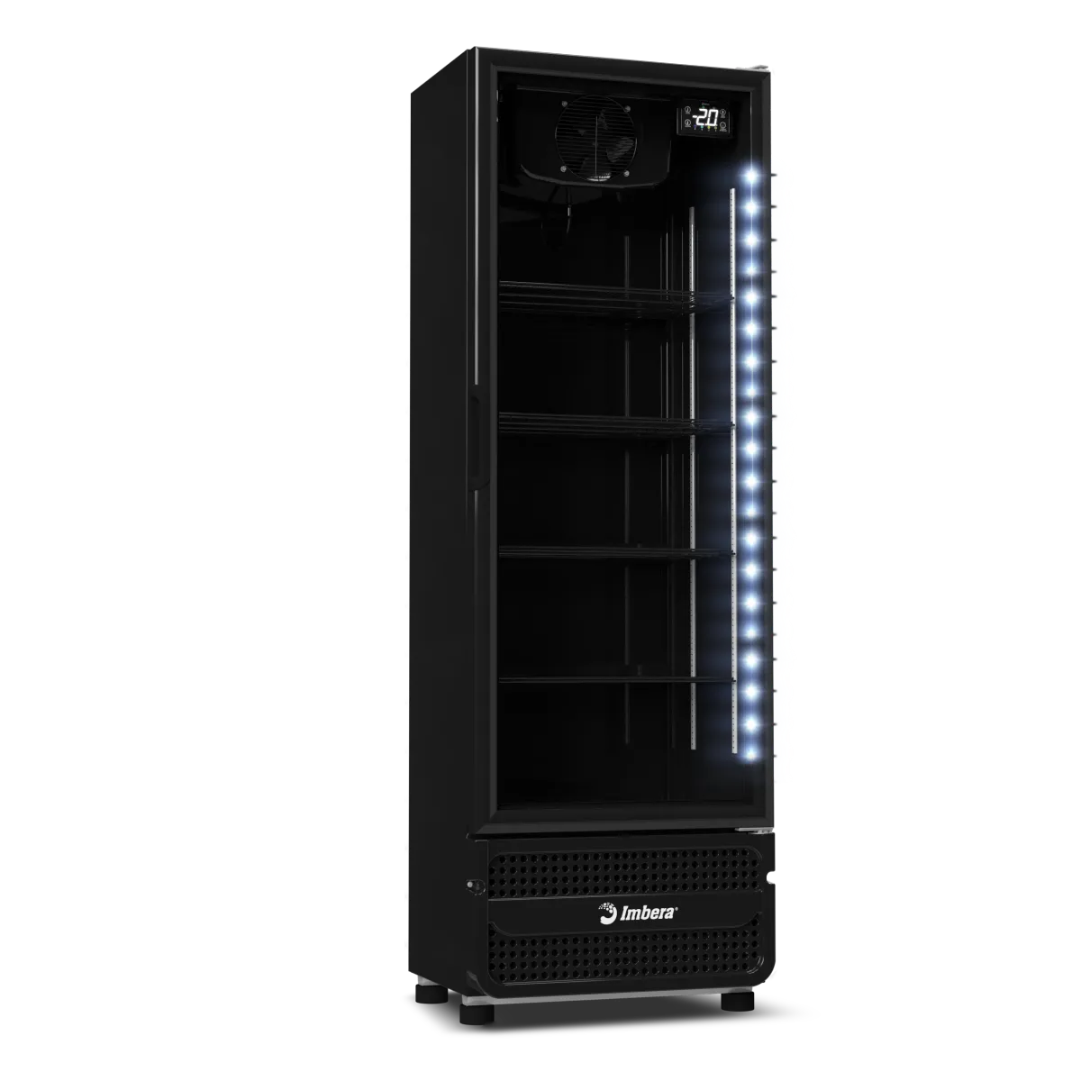 Cervejeira CCV290 Porta de Vidro Full Black 393L