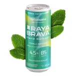 Raya Brava sabor Yerbabuena con 4.5% Alc.