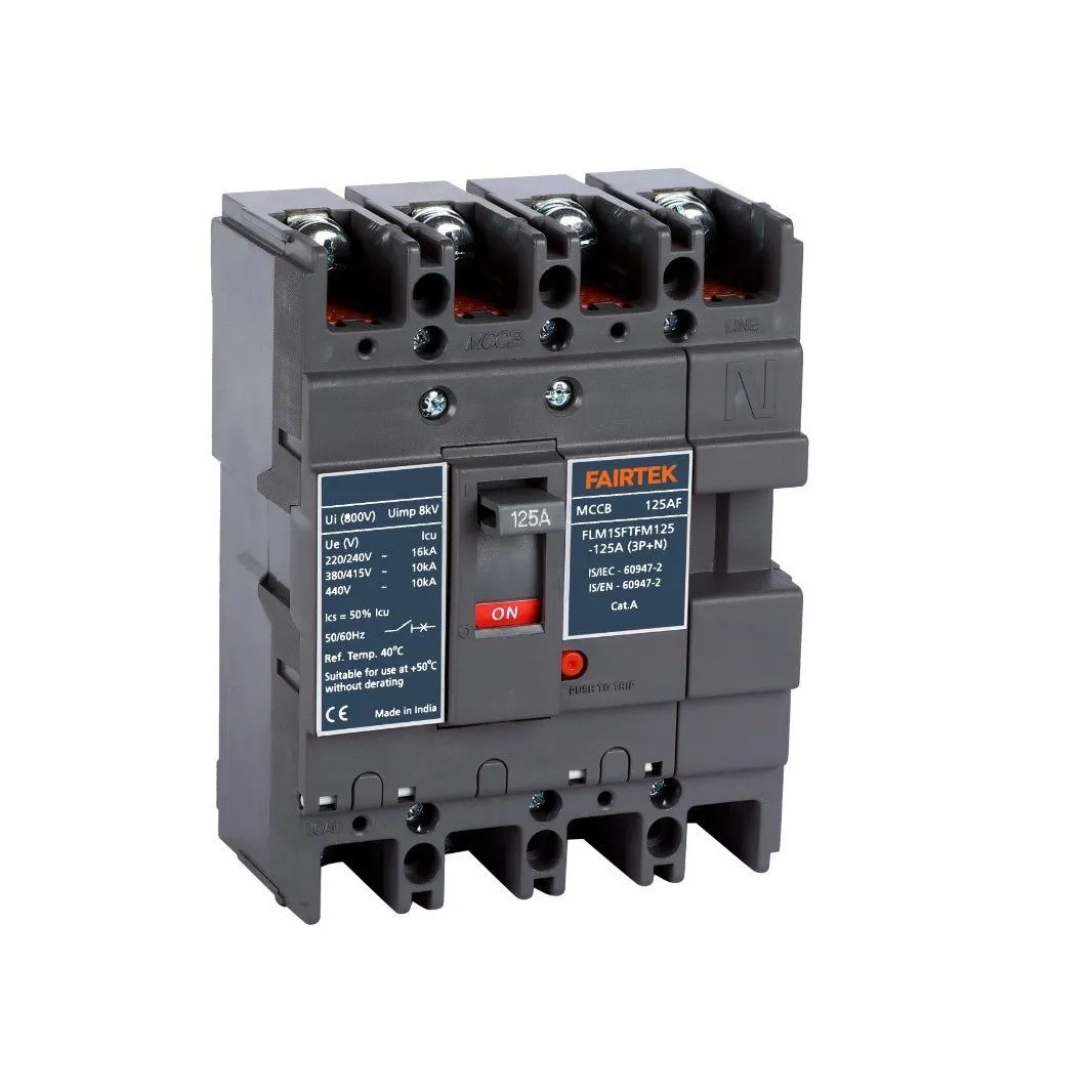 MCCB Thermal & Magnetic Adjustable Type