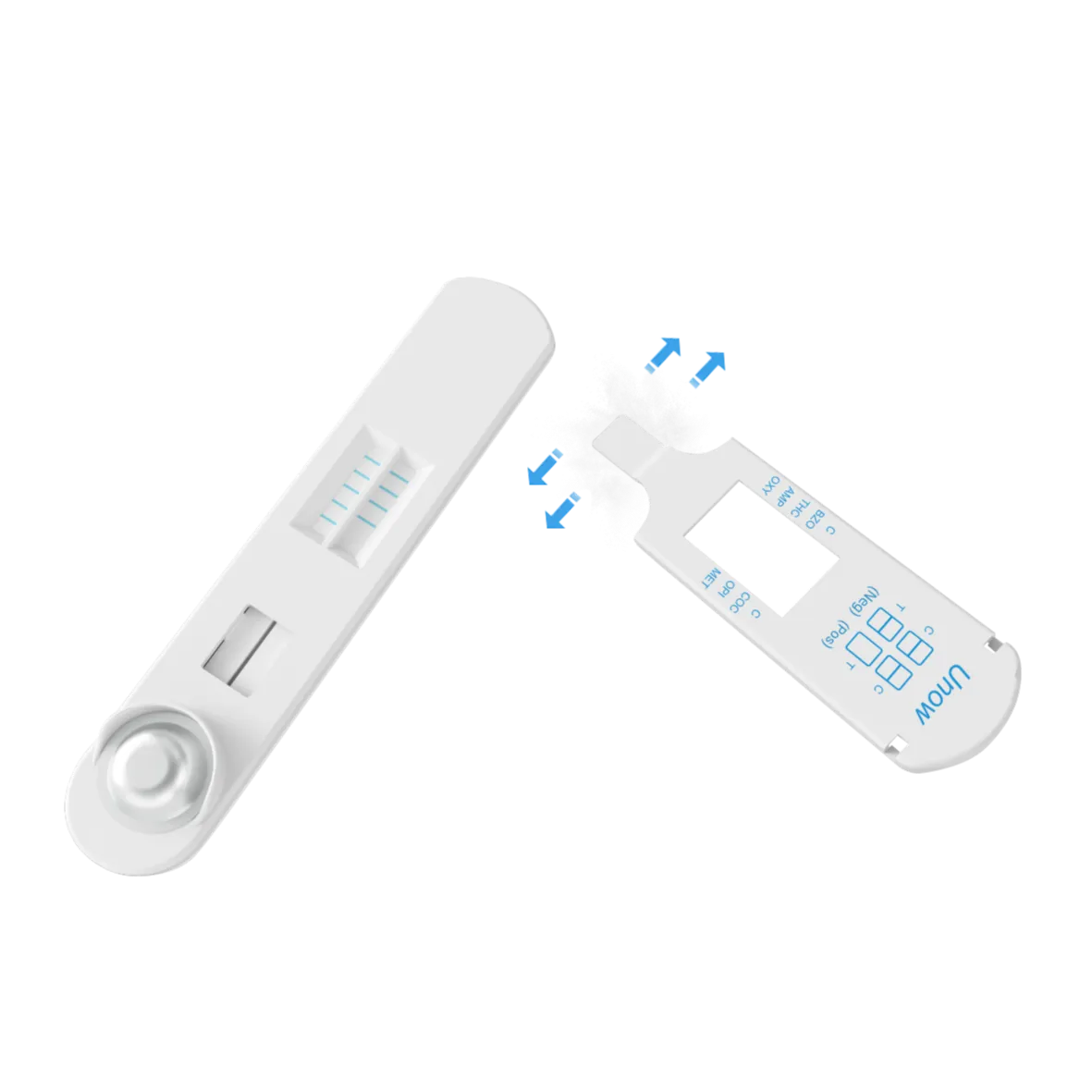 Unow™ Drug Test Device - Saliva & Residue