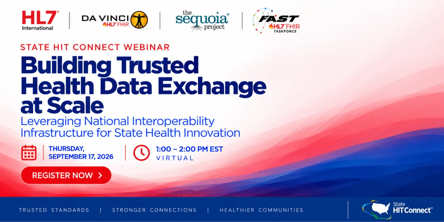 Building Trusted Health Data Exchange at Scale: Leveraging National Interoperability Infrastructure for State Health Innovation