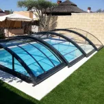 Abri Télescopique Courbée