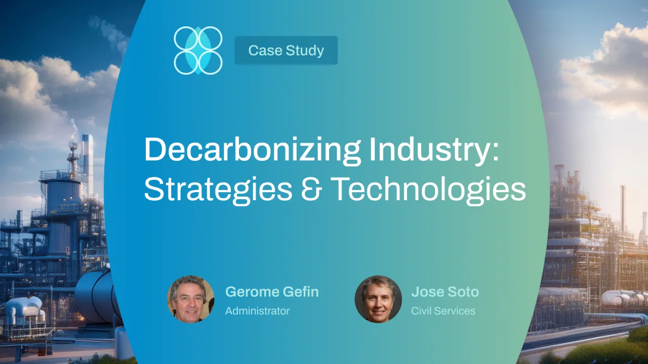 Decarbonizing Industry: Strategies and Technologies