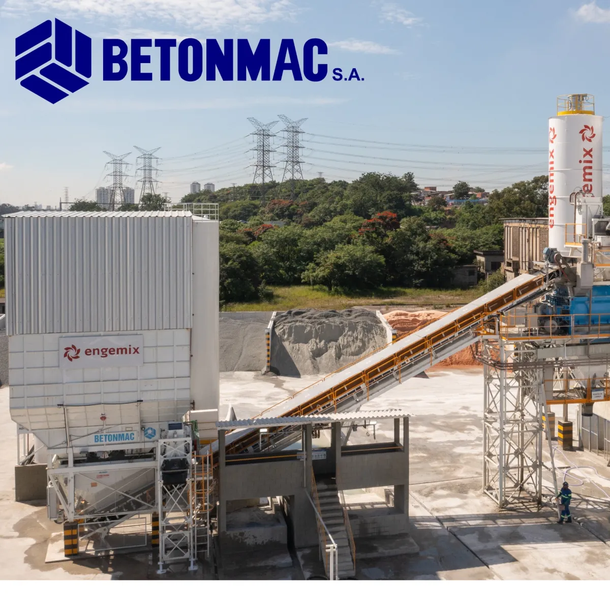 Usina Misturadora de Concreto