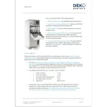 DEKO 190 Automated Bedpan Washer Disinfector