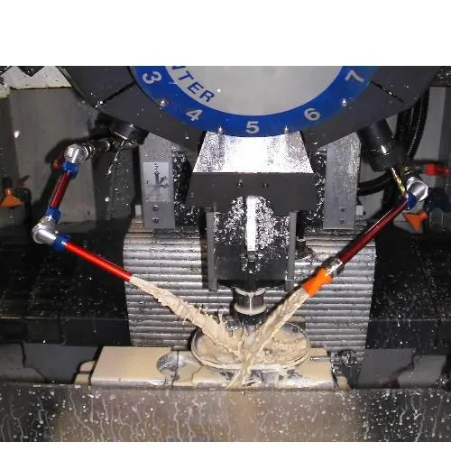 Système modulaire pour l’installation et l’orientation des buses de pulvérisation.