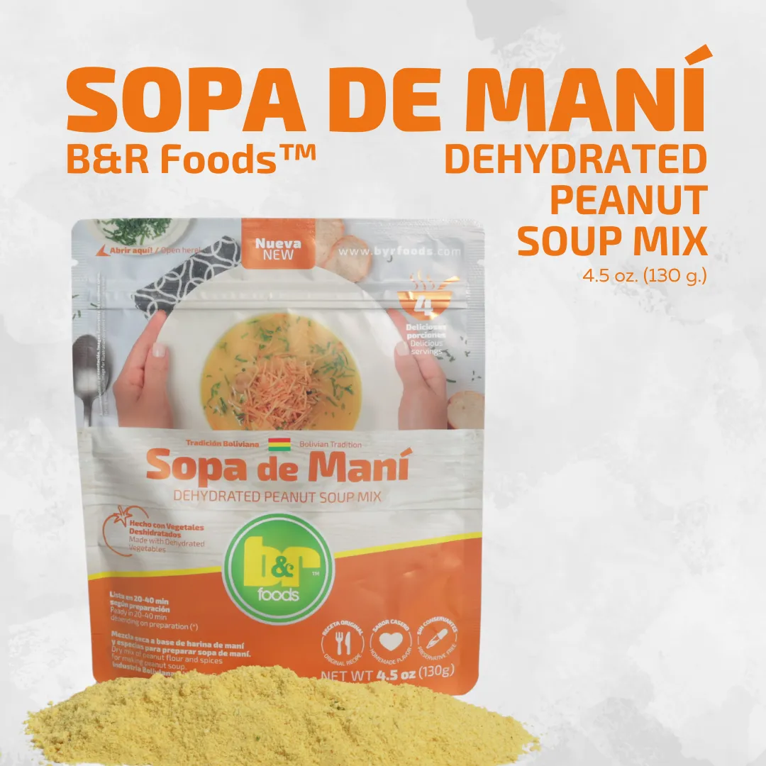 Authentic Andean Dehydrated Soups – High-Demand, Shelf-Stable, Built for Volume.
