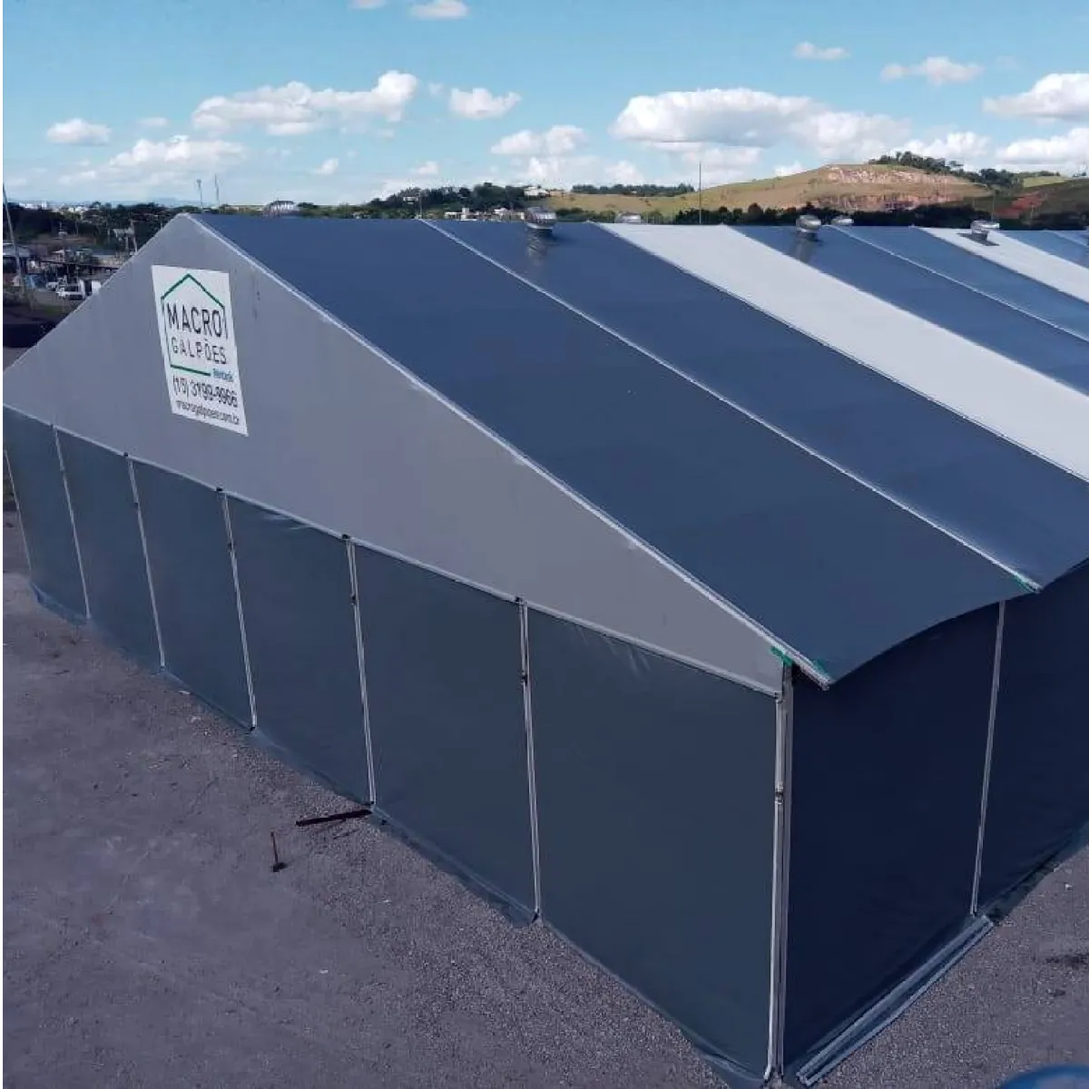 Galpão Lonado - Macrogalpões