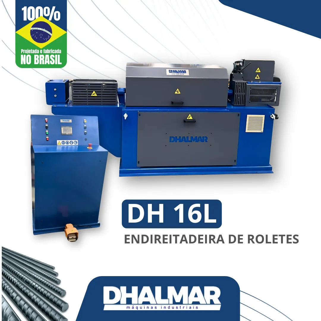 Endireitadeira de Roletes DH 16 L