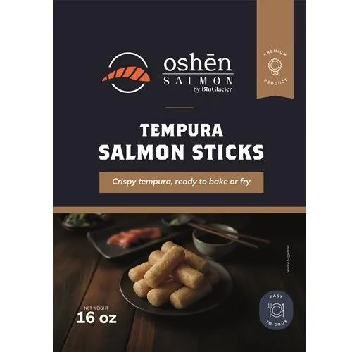 Oshen by BluGlacier Salmon Tempura Sticks