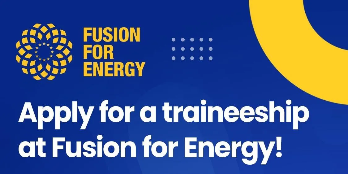 F4E Traineeship 2026 Webinar