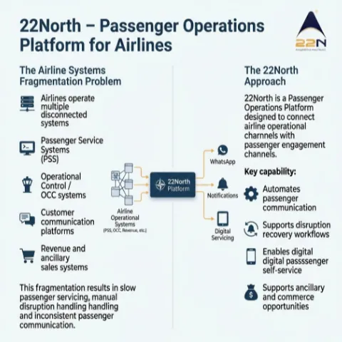 22North: Passenger Operations Platform for Airlines