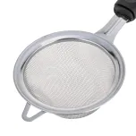 Peneira de Aço Inox 9cm cabo Preto WECK