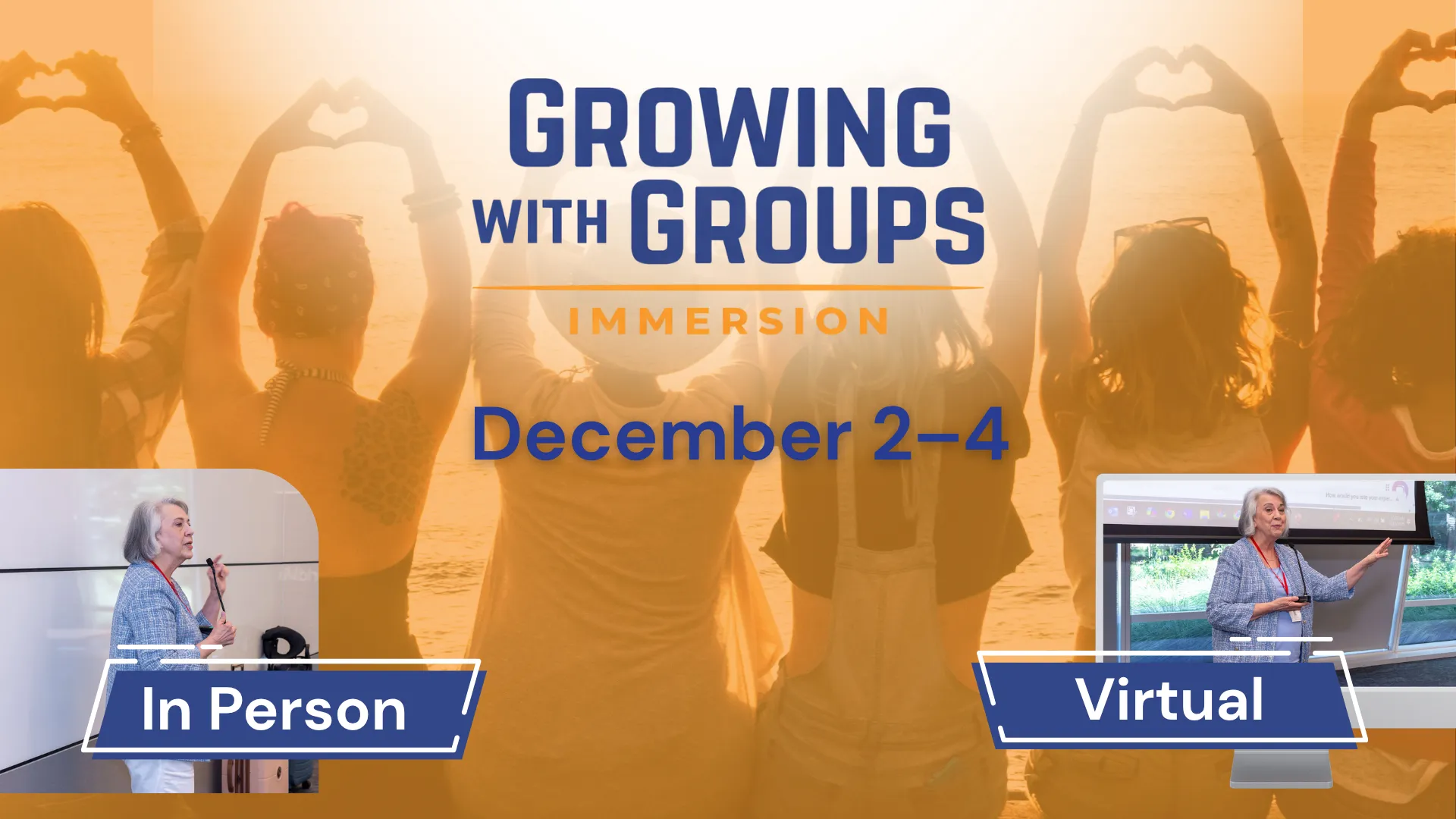 Immersions Growing with Groups December 2-4