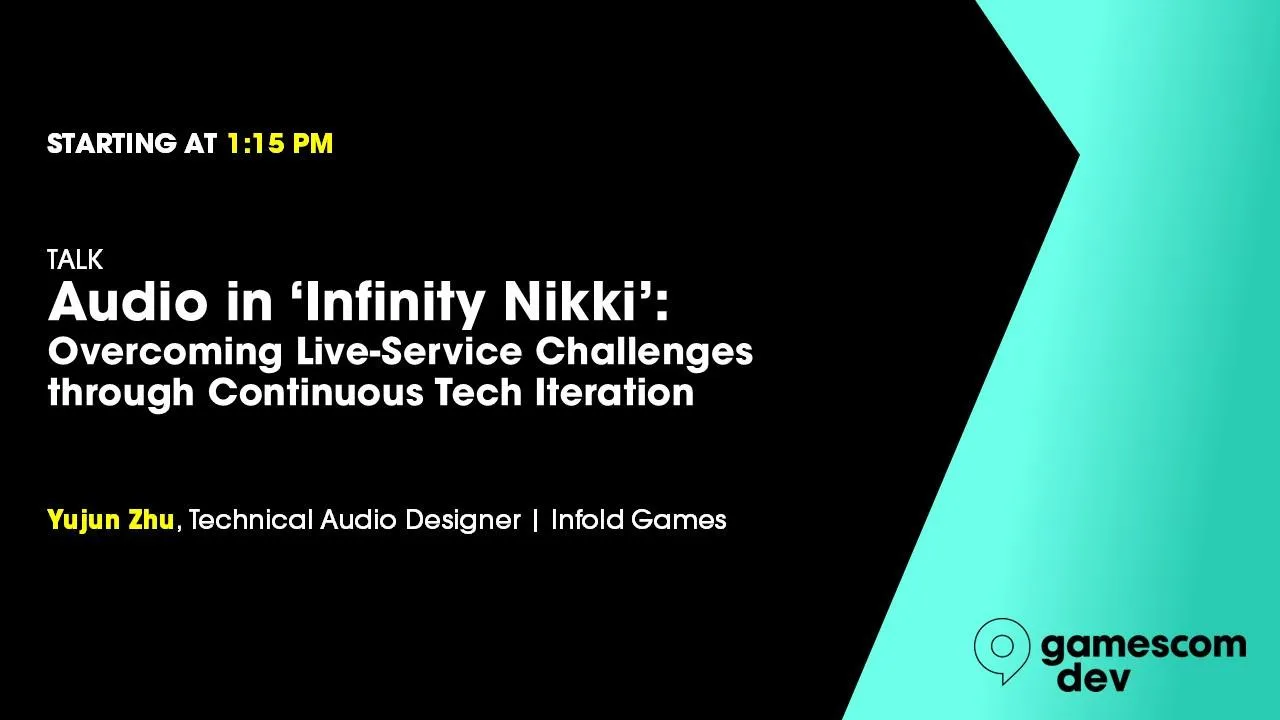 Audio in 'Infinity Nikki': Overcoming Live-Service Challenges Through Continuous Tech Iteration