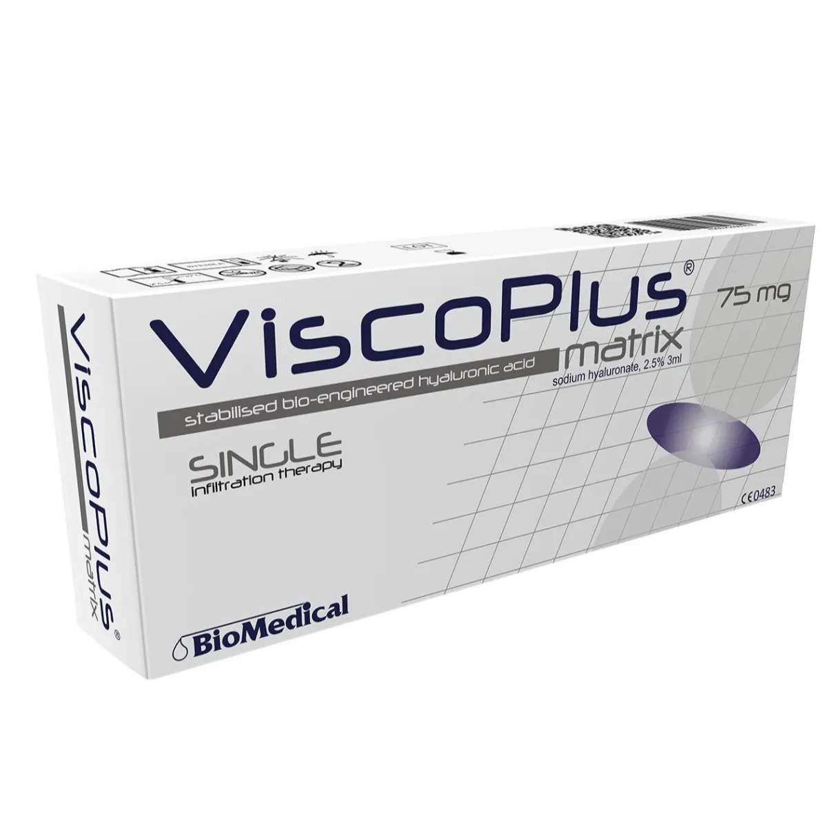 intra-articular hyaluronic acid single injection therapy ViscoPlus Matrix®