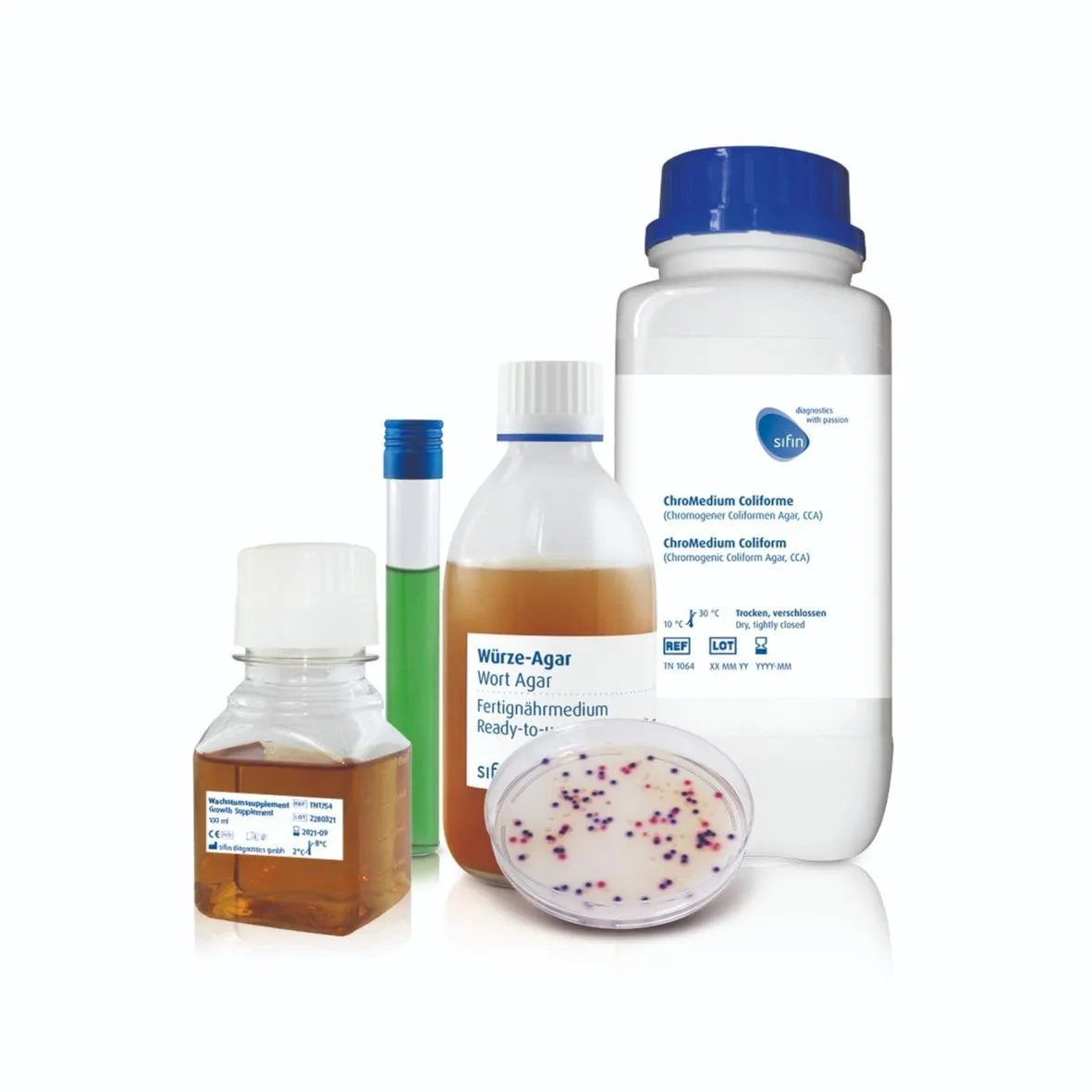 Culture media for many different applications