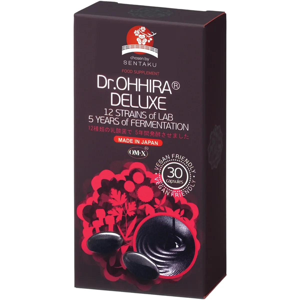 Dr.OHHIRA® DELUXE (OM-X® capsules, 600 mg)