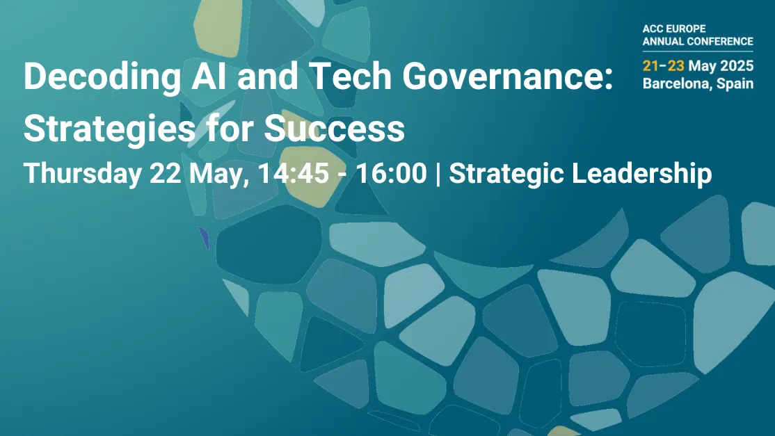 Decoding AI and Tech Governance: Strategies for Success