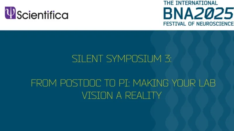 Silent Symposium 3: From Postdoc to PI: Making Your Lab Vision a Reality
