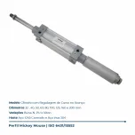 FCMK – Cilindro Perfil Mickey Mouse ISO 6431