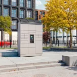 "Dual-grid" Parcel locker