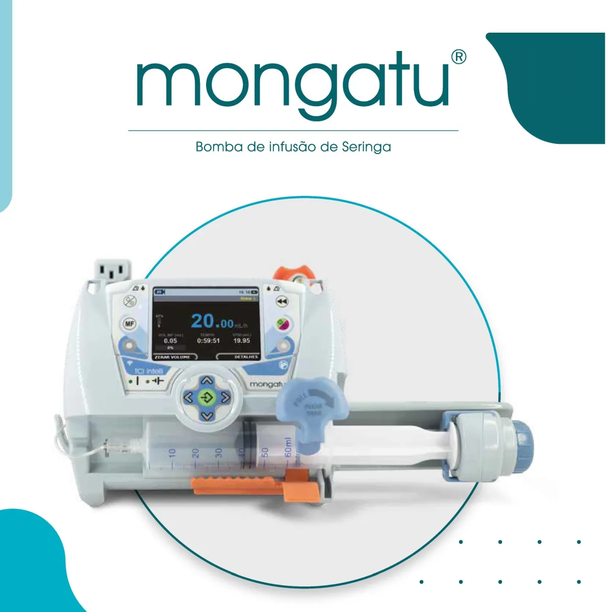 Mongatu - Bomba de Infusão de Seringa