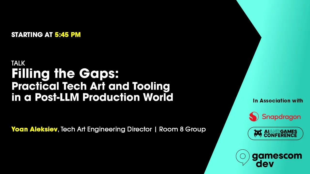 Filling the Gaps: Practical Tech Art and Tooling in a Post-LLM Production World