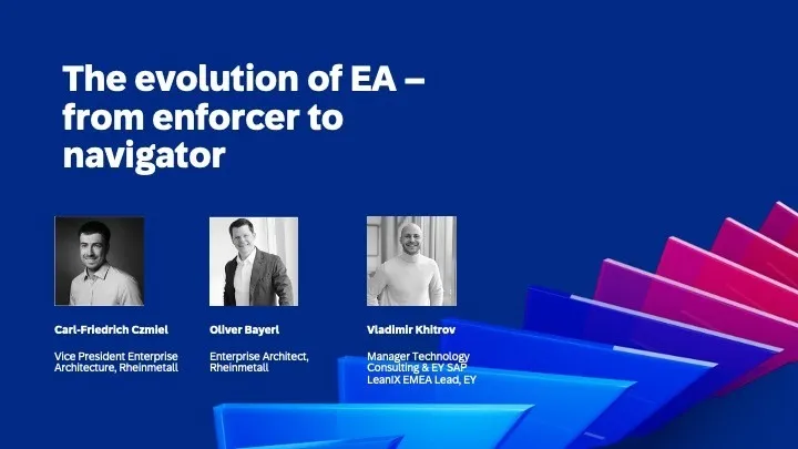 The evolution of EA – from enforcer to navigator