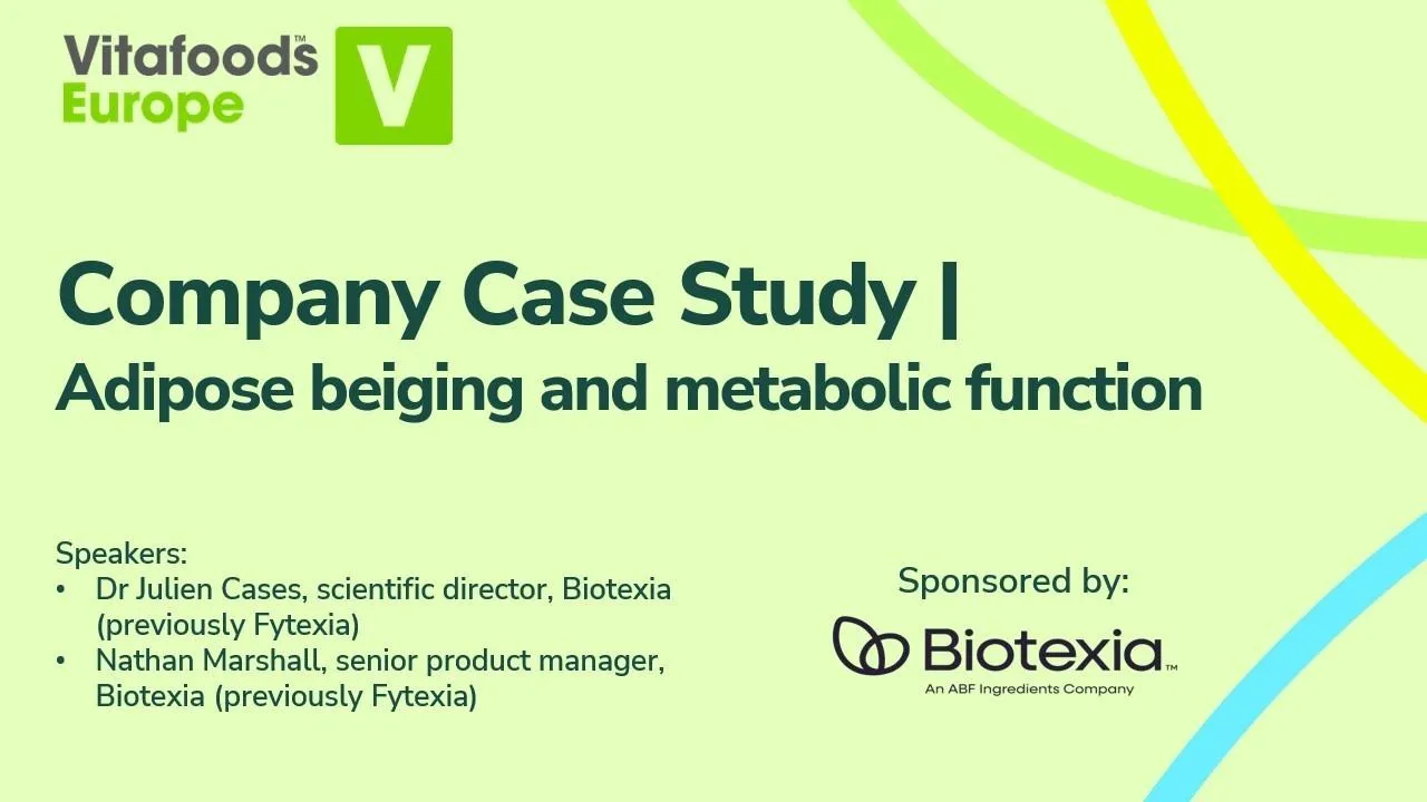 Company Case Study by Biotexia (previously Fytexia) | Adipose beiging and metabolic function