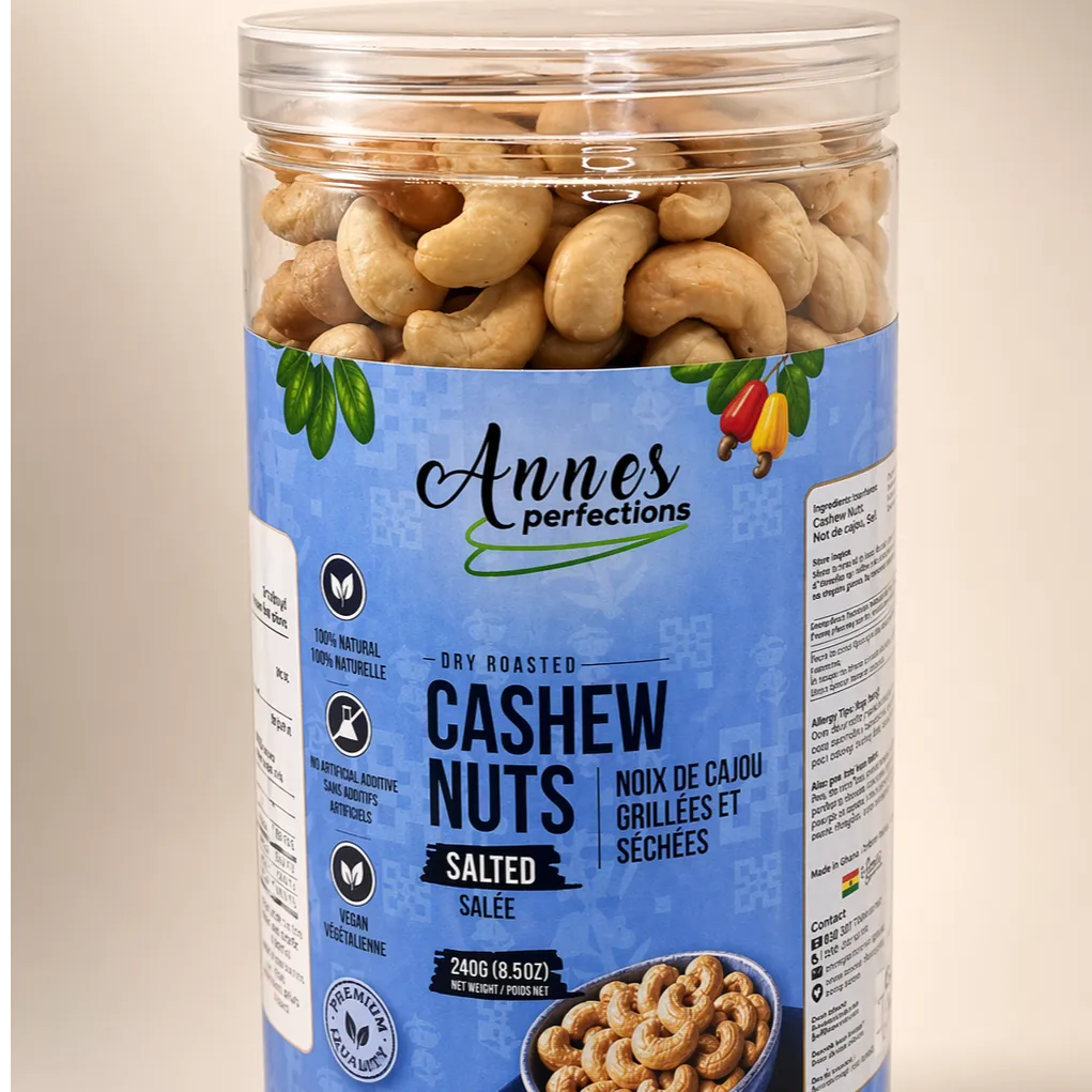 Annes Dry Roasted Cashew nuts (Salted)