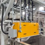extrusion line for PET strapping tape