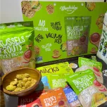 Woodridge Vacuum-Fried Brussels Sprouts with Sticky Rice Chips