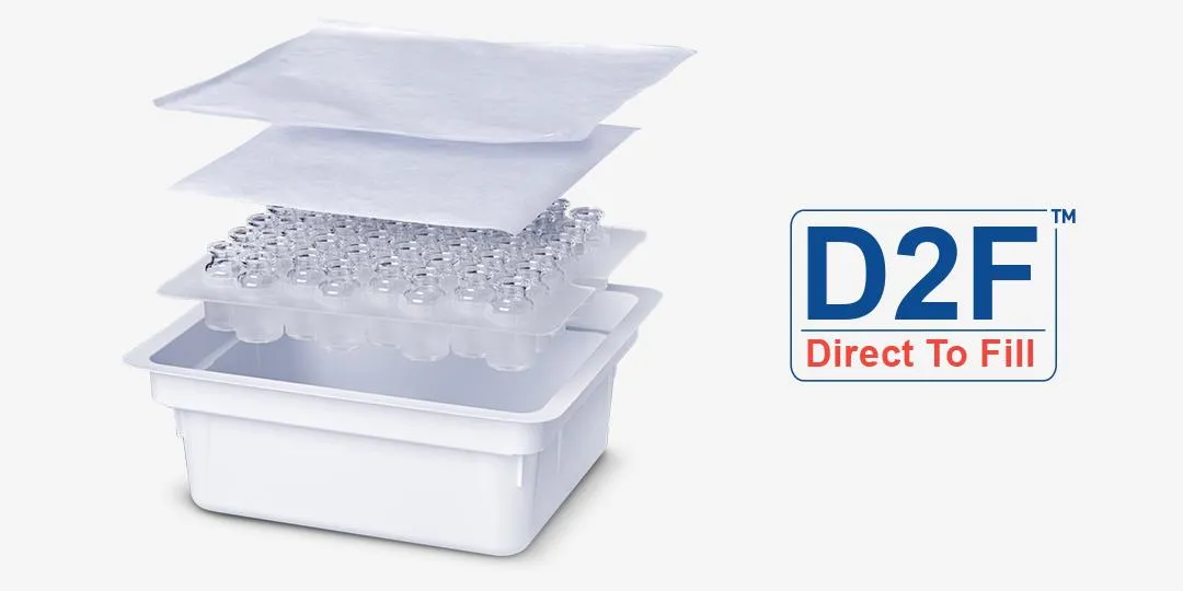 D2F(TM) Glass Vials