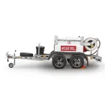 MOBILE AVIATION FUEL STEEL TANK 450L AVGAS/JET