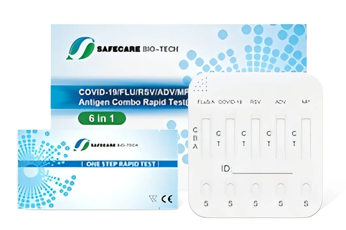 COVID-19/Flu/RSV/ADV/MP Antigen Combo Rapid Test